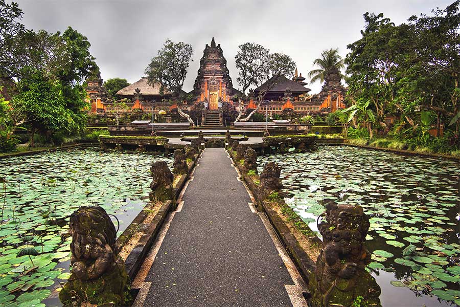 Ubud lotus temple