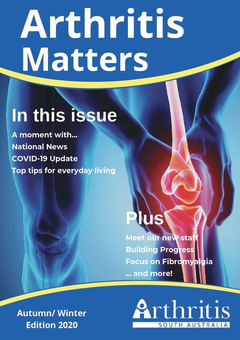 Zoe Watson fibromyalgia interview Arthritis Matters magazine cover