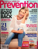 Prevention Magazine Cover Jul 13